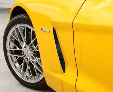 C6 Corvette Grand Sport Side Vent Grills - 6Pc 