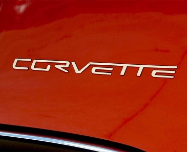 2005-2013 C6 Corvette - Rear Bumper CORVETTE Letter Set | Polished Stainless Steel