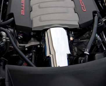 2014-2019 C7/Z51/Z06 Corvette - ABS Throttle Body Cover | Triple Plated Chrome