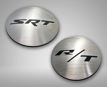 Dodge/RAM/Chrysler - SRT & RT Dial Shift Knob Trim | Brushed Stainless Steel, Choose Style