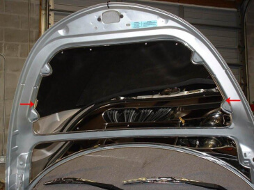 2001-2005 PT Cruiser - Hood Panel Plain | Polished Stainless Steel