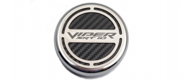 2003-2010 Dodge Viper - Fluid Cap Cover Set Etched VIPER SRT 10 5pc | Choose Color