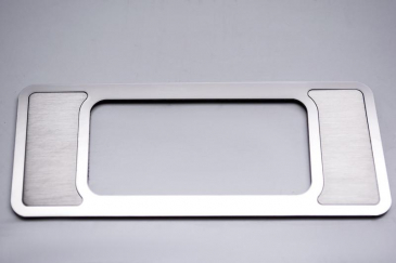 2009-2014 Ford Raptor/F-150 - Interior Dim Switch Trim Plate | Brushed Stainless Steel