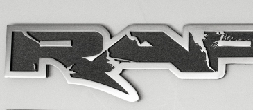 2010-2014 Ford Raptor - RAPTOR Emblem(s) | Polished & Etched Stainless Steel Choose Size