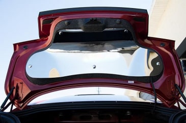 2015-2020 Mustang - Trunk Lid Panel | Polished Stainless Steel