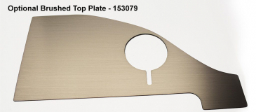 2015-2021 Challenger & Hellcat- Trim Top Plate for Anti Lock Brake/Washer Fluid Cover | Stainless Choose Style