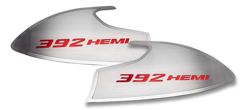 Lenkrad-Zierring 392 HEMI-Emblem gewölbter Aufkleber Dodge