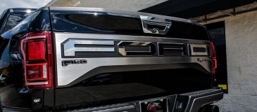 2017-2018 Ford Raptor - Factory Tailgate Upgrade | Premium Stainless ...