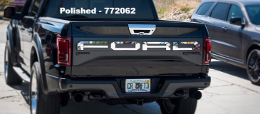 2017-2018 Ford Raptor - FORD Tailgate Letters | Premium Stainless Steel Choose Finish