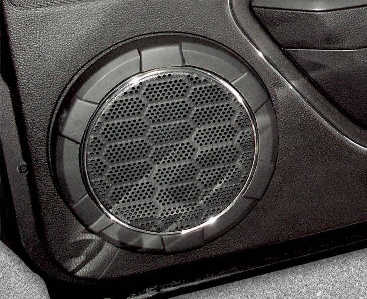 thumbnail image 2 of Daniel Carpenter Chrome Door Lock Bezels & Grommets Set For 2005-2014 Mustang (LH & RH) 2 of 6