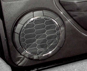 2005-2009 Mustang V6/GT - Door Trim Kit 4Pc | Chrome Vinyl