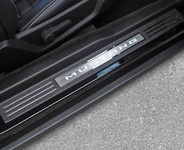 2010-2014 Mustang - Door Sill Trim Kit 14Pc | Polished Stainless Steel