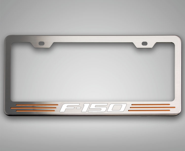Real Carbon Fiber License Plate Frame For Ford F-150 Raptor – Red & Black, 50 States