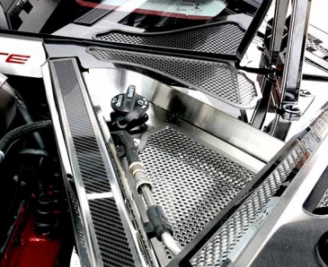 2020-2022 C8 Corvette Coupe - Rear Cowl Covers | Stainless Steel, Choose Style