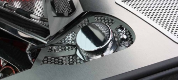 American Car Craft Perforated Shock Tower Cover Inserts For C8 Corvette 2020-2022