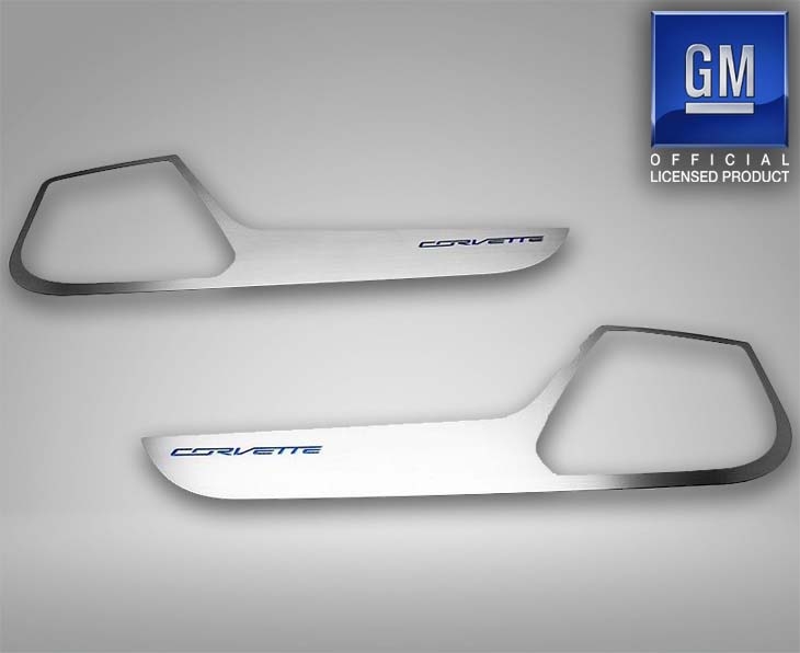 thumbnail image 2 of Matte Carbon Fiber Vinyl Door Handle Protectors For C7 Corvette 2014-2019 2 of 6