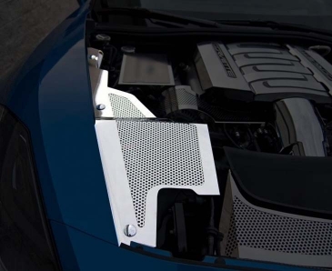 Corvette Cover Vacuum Pump Actuator No Cap Polished Stainless Steel 14