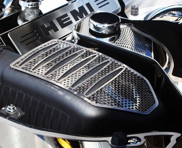 11-23 Dodge Challenger 5.7L / 6.4L Perforated HEMI Air Box Cover