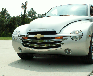 SSR Grille Overlays Polished front 5pc by American Car Craft