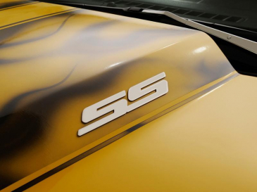 Camaro SS - Exterior SS Emblem Set 2Pc | Brushed Stainless Steel