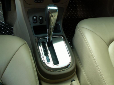 American Car Craft - Shifter Insert Brushed w/ Polished Ring: Chevrolet