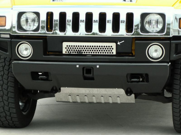 2003-2007 Hummer H2 - Grille Front Lower | Polished Stainless Steel