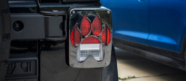 Paw print 2025 brake light covers