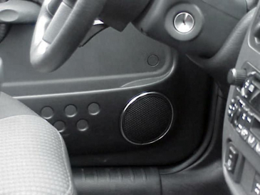 2001-2005 PT Cruiser - Front Car Door Speaker Standard 4 Door 2Pc Bezels | Chrome Molding